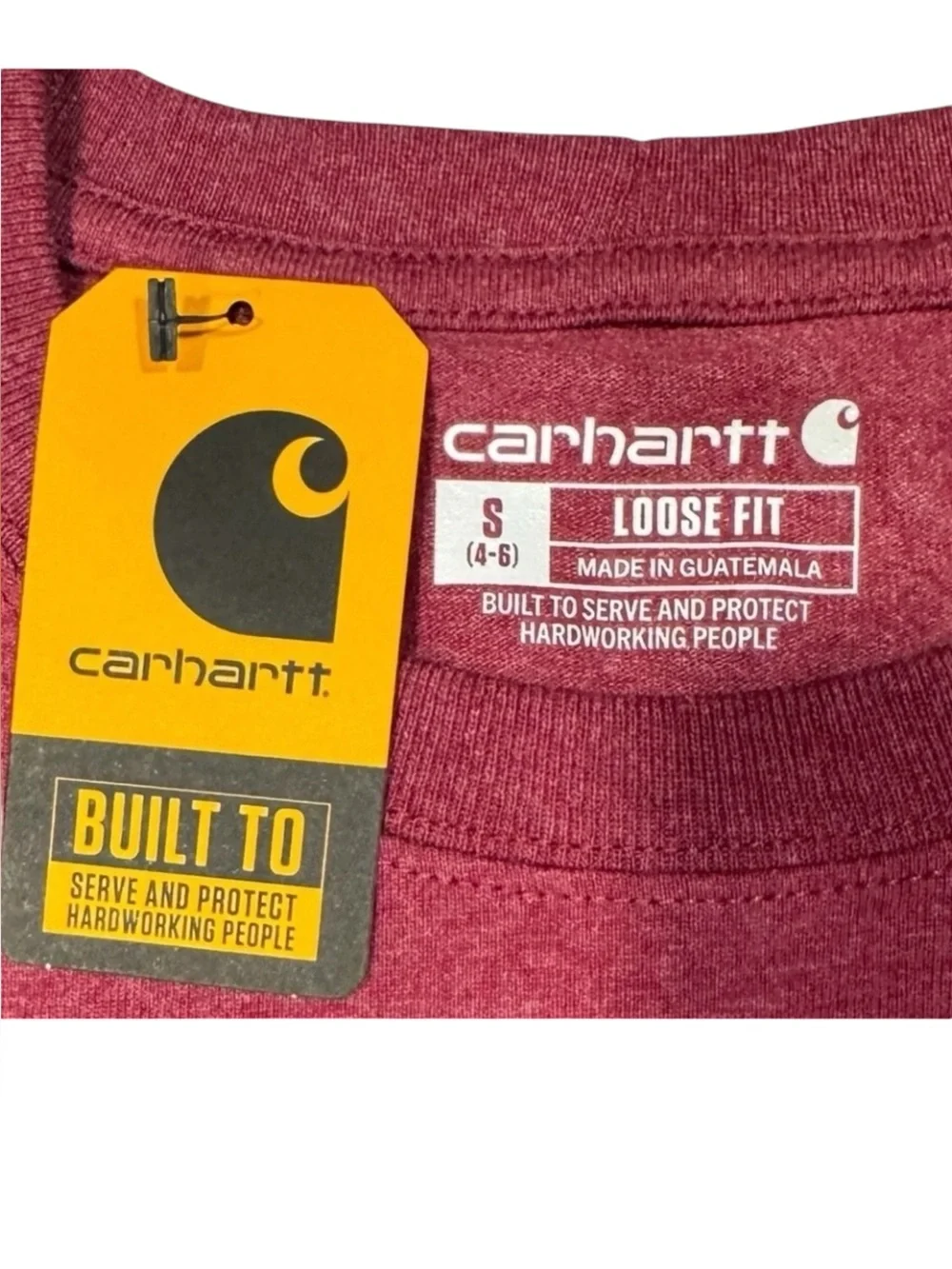 CARHARTT Loose Fit Heavyweight Short Sleeve Graphic T Shirt NWT Small